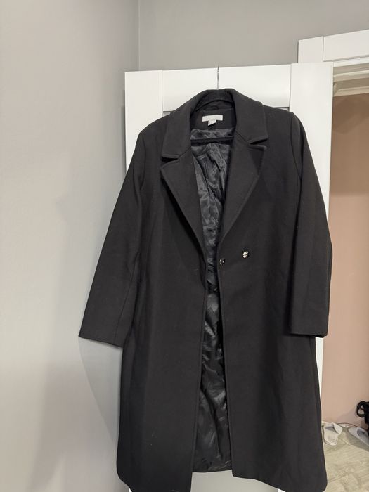 Пальто чорне h&m