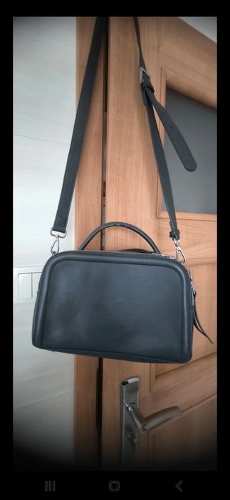 Torebka szara kuferek listonoszka Reserved