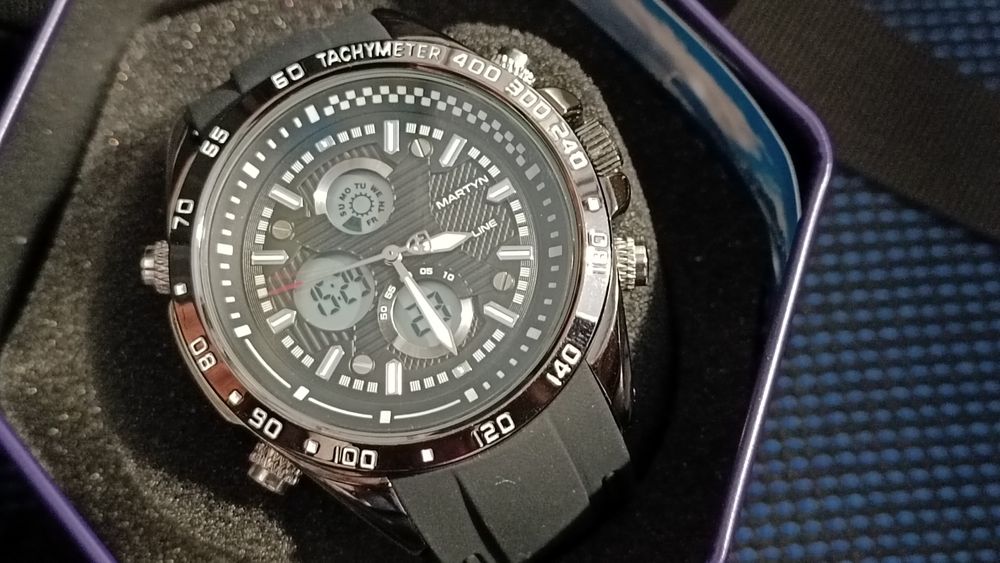 Годинник часы Martyn Line Dual Chronograph
