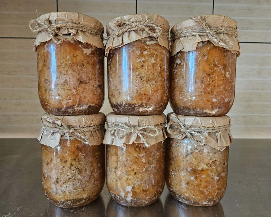 Свиний язик в банці 0.46л /Тушонка/Паштет/Шкварки/Скумбрія/Ковбаса