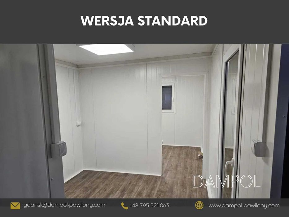 Domek 30m2/ modułowy, całoroczny, letniskowy, mobilny, biuro