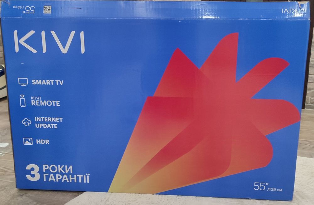 Телевізор kivi 55 дюймів