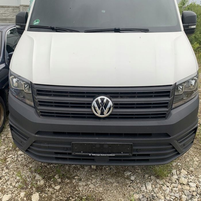 Kpl Przód Maska Zderzak Błotnik Lc9A Pas Lampy Vw Crafter Ii 7C Man Tge 24R