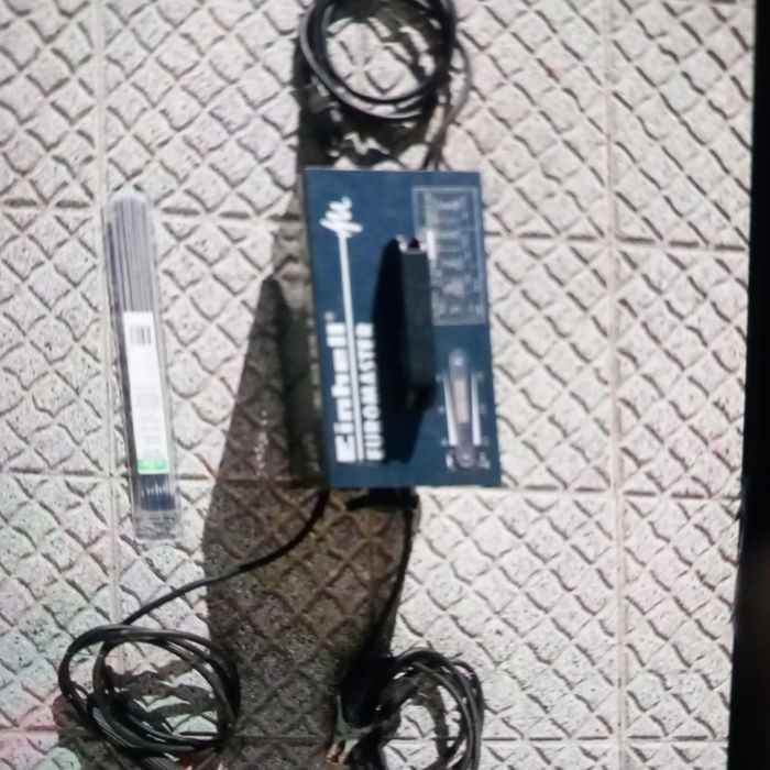 Aparelho de soldar  einhell eletrodos