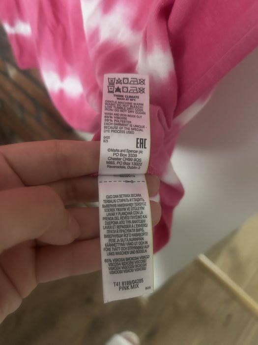Damska różowa bluzka Marks&Spencer