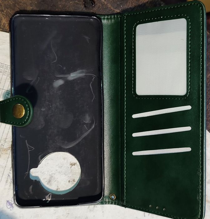 Сучасний чохол для Xiaomi 10T Lite з натуральної шкіри