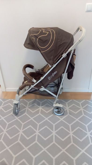 Cybex Callisto wózek spacerowy parasolka brązowy pełna rączka