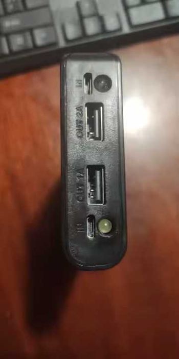 Корпус повербанка 18650 з ліхтарем PowerBank LED