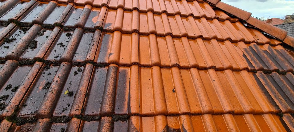 MALOWANIE DACHÓW  mycie i malowanie elewacji kostki