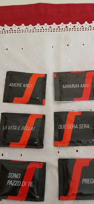 Pacotes de Açúcar Segafredo