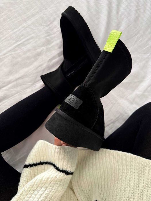 Уггі UGG Dipper Boot Black АКЦІЙНА ЦІНА