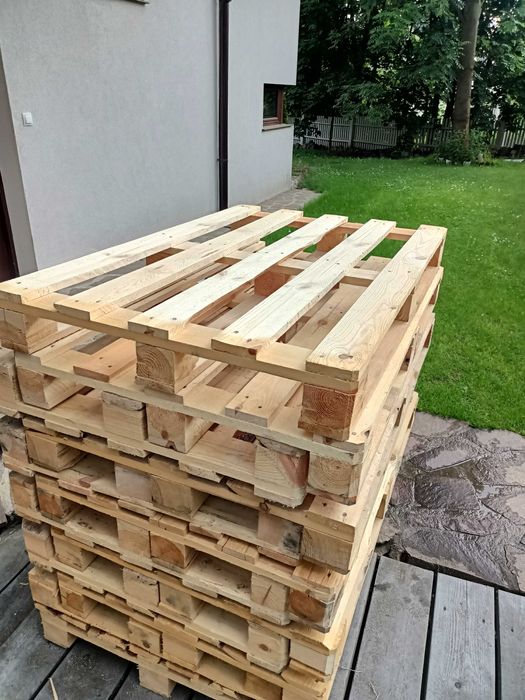 Paleta pół paleta meblowa transportowa 120/80