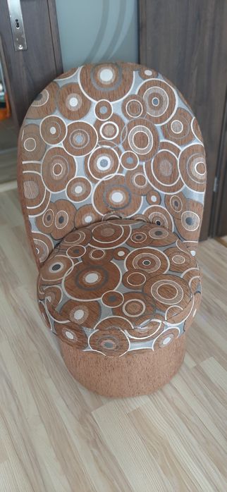 Fotel/pufa tapicerowana