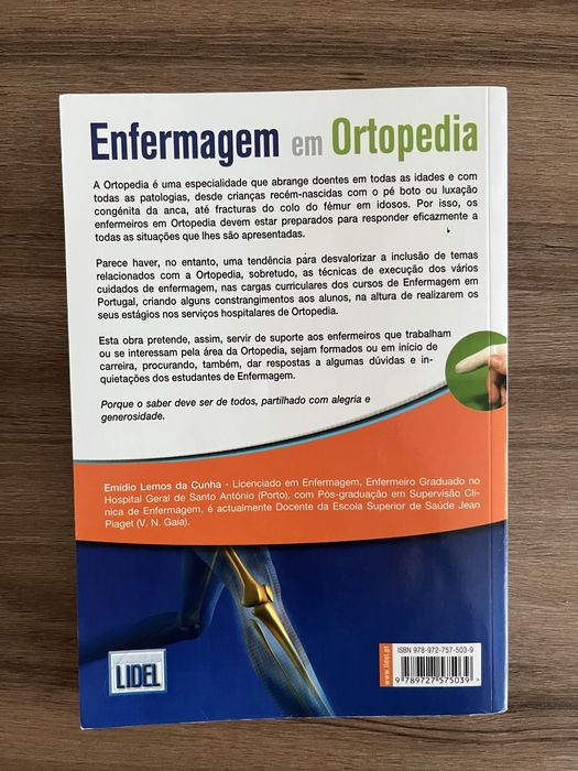 Livro Enfermagem em Ortopedia