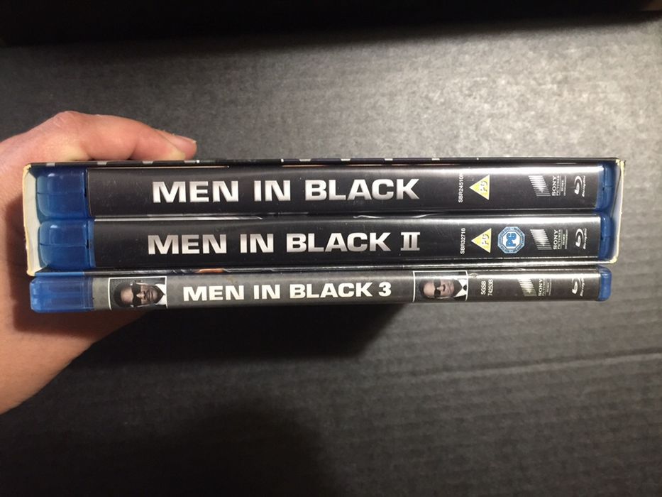 DVD blueray box set - Men in Black - 3 filmes