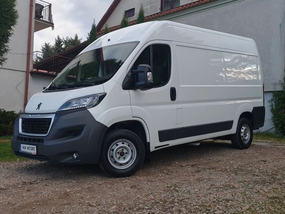 Peugeot Boxer L2H2  2017r 168tys Przebieg Led Klima Ładny FV23% Salon PL Bezwypadkowy