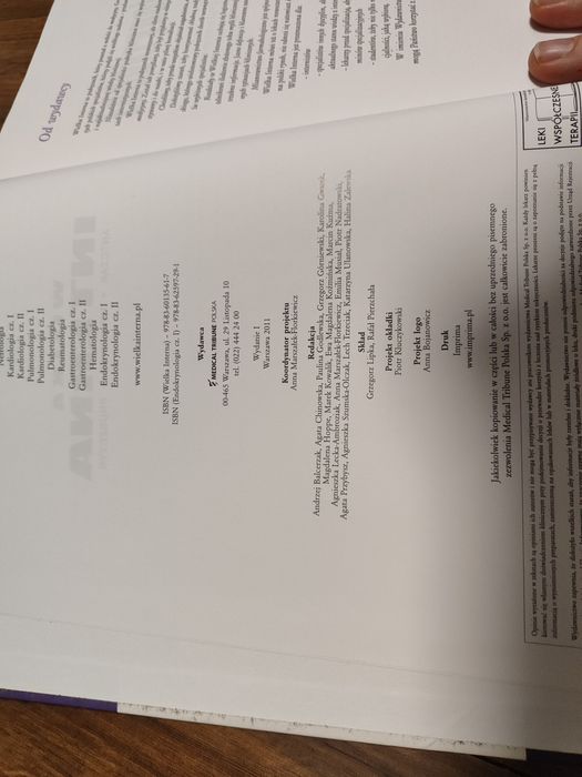 Wielka interna endokrynologia