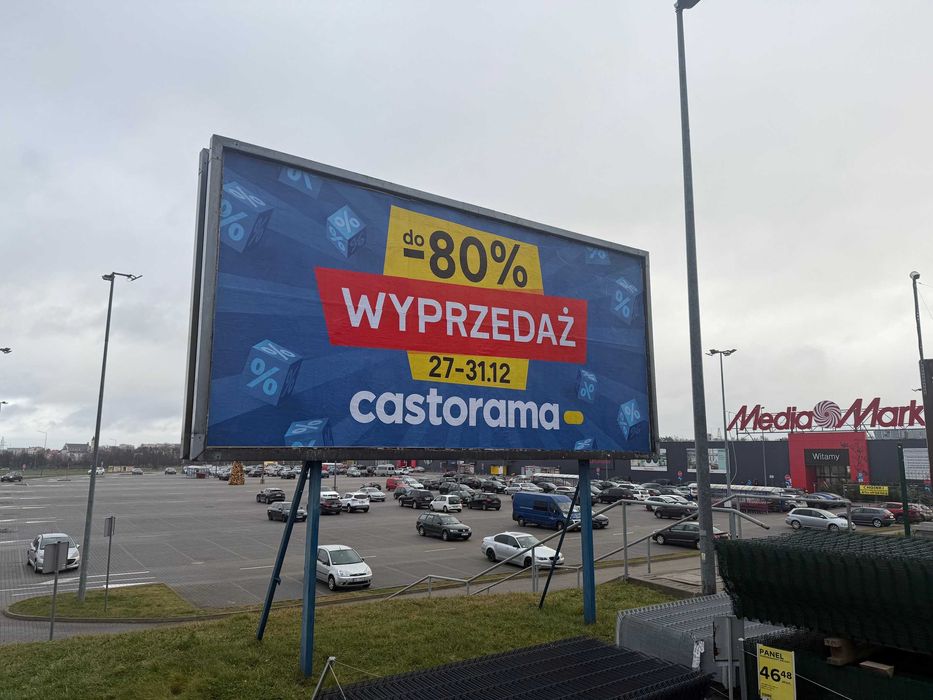 Profesjonalne Wyklejanie Billboardów,  Oklejanie  Bilbordów, Druk