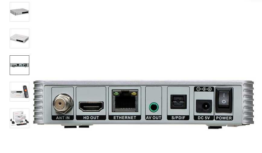 GTMedia V7 TT Receptor Cabo DVB-C + TDT DVB-T2 Full HD Wi-Fi