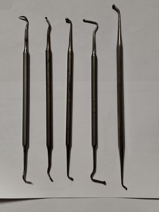 Стоматология инструмент зеркало,крюк,зонд,штопфер,гладилка