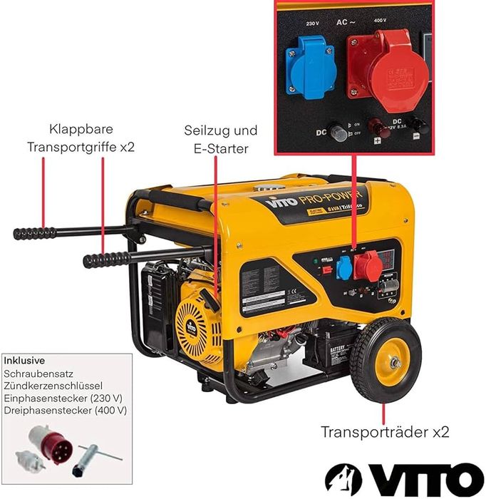 6.5 КВт Vito Pro Power купляв в Німеччині за 1100 евро