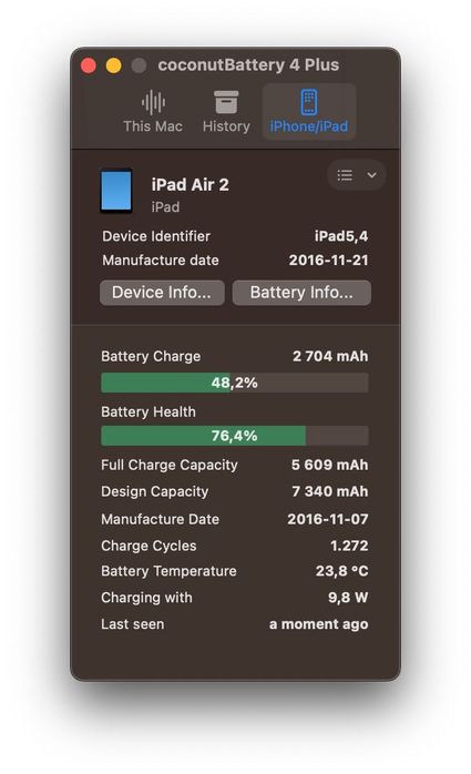 Apple - iPad Air 2 - Wi-Fi Cellular 128GB Space Gray