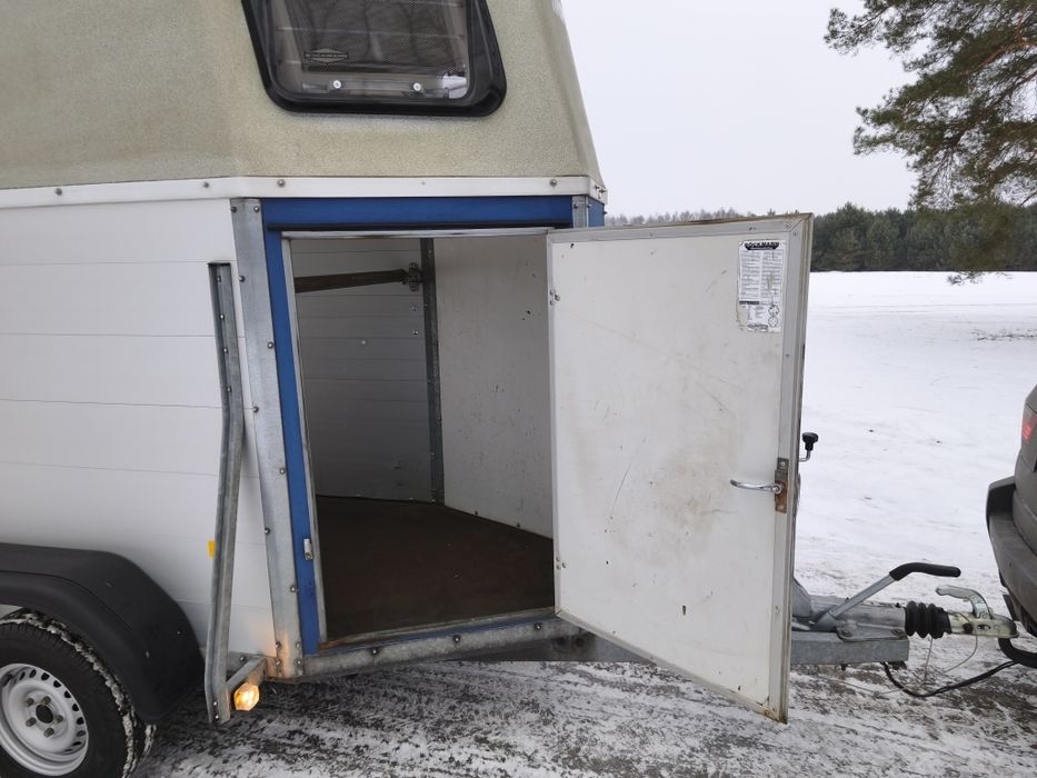 Przyczep konna na 1.5 konia BOECKMAAN 1300dmc 2003r ALUMINIOWA !!!