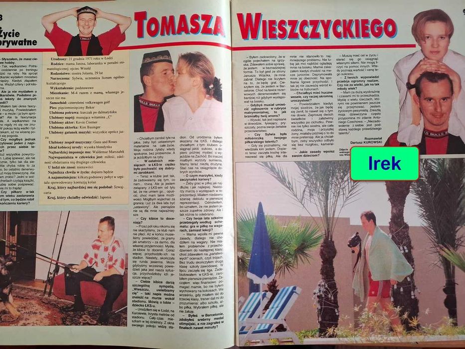 Miesięcznik "Piłka Nożna - plus" - rocznik 1994