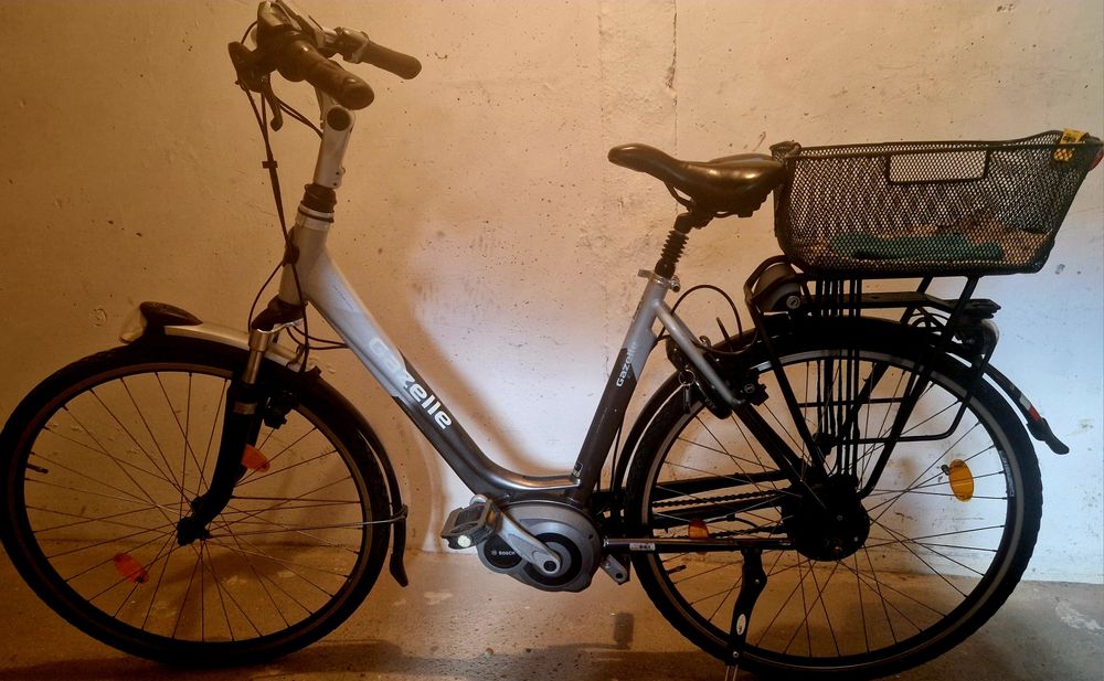 rower elektryczny gazelle orange z systemem enviolo - silnik bosch