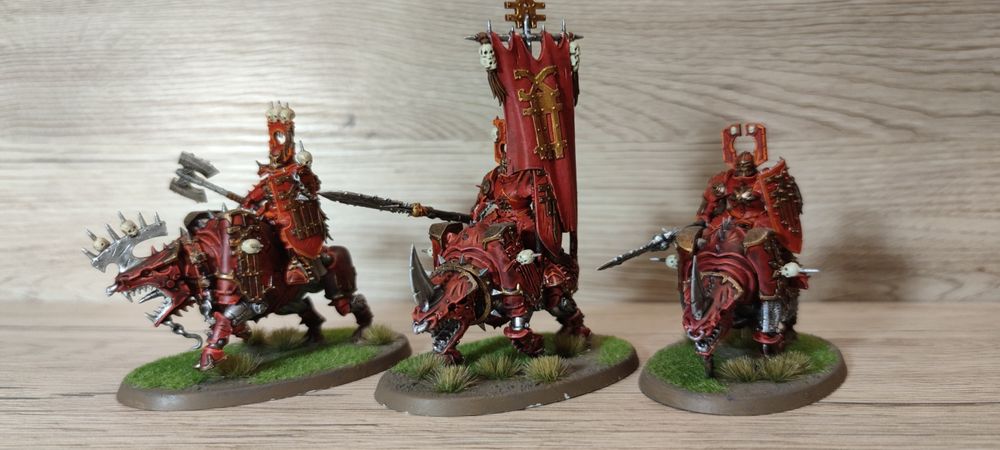 Blades of Khorn- Blood warriors, Mighty skullcrushers, Wrathmongers