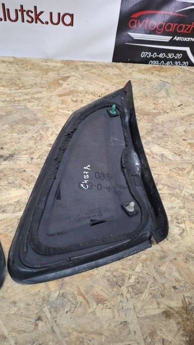 Скло кузова Citroen c4 b7 форточка задня Citroën c4 b7