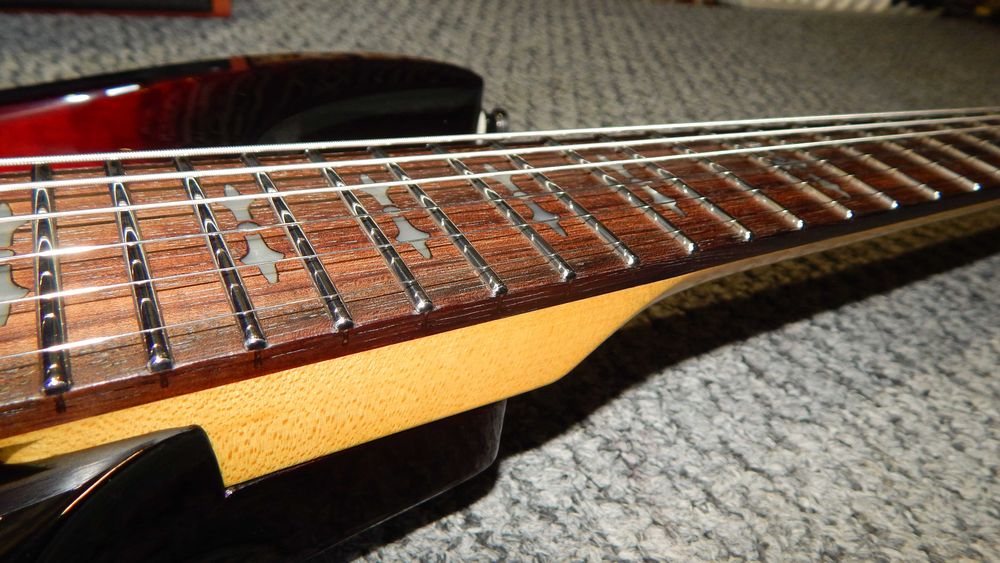 Schecter Demon-6,`17, Indonesia. Stainless Steel Frets.