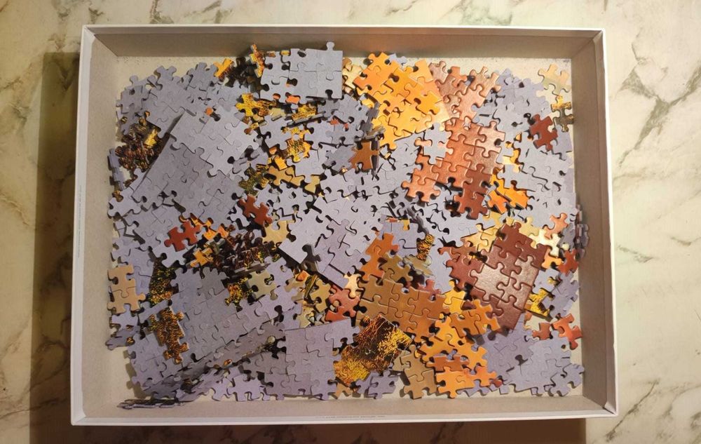 Puzzle Jumbo Pôr-do-sol na Toscana 1000 Peças