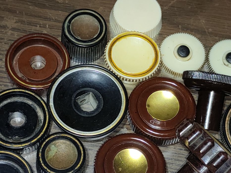 Ламповая радиола. Ручки