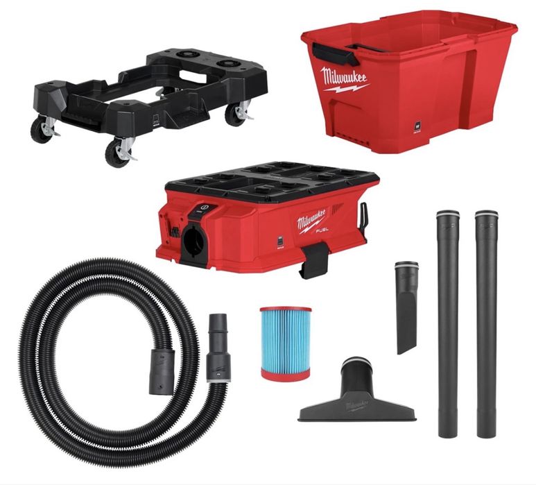 Milwaukee M18 Fuel 0915-20 Packout пилосос акумуляторний промисловий