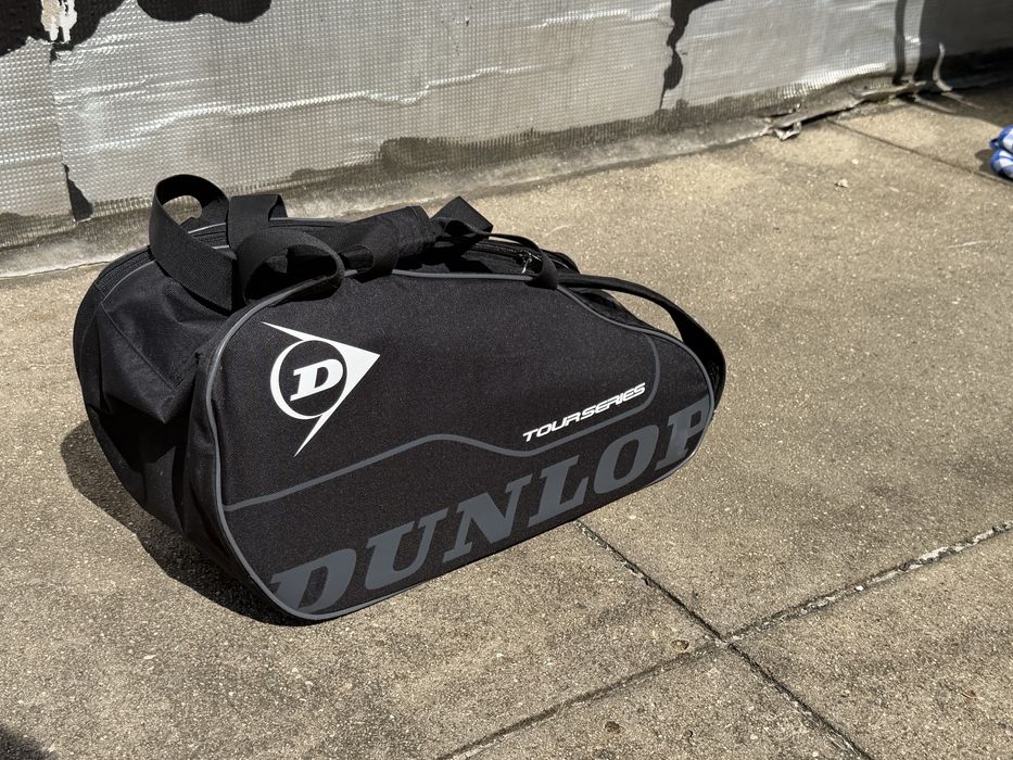 bolsa de padel dunlop tour intro ltda. preta