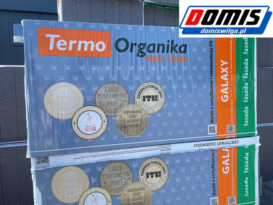 Styropian grafitowy GALAXY fasada Termo Organika PROMOCJA