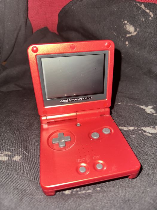 Nintendo Gboy Adv Sp Red Flame (troco por ps vita em bom estado)