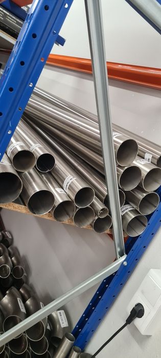 Várias tubos e curvas inox varias medidas