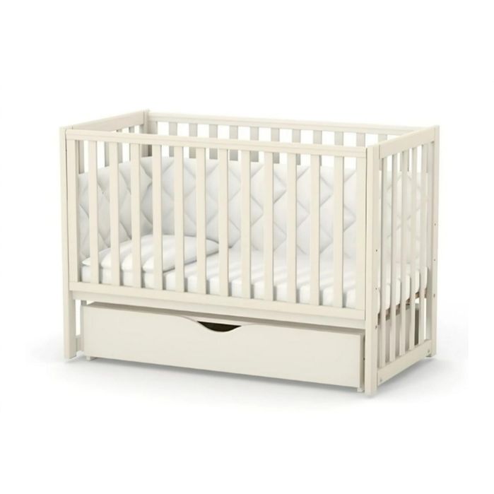 Ліжечко дитяче Верес ЛД з шухлядою та  матрацем з кокосовою койрой