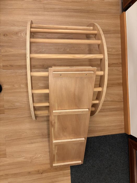 Arco montessori com rampa de escalada