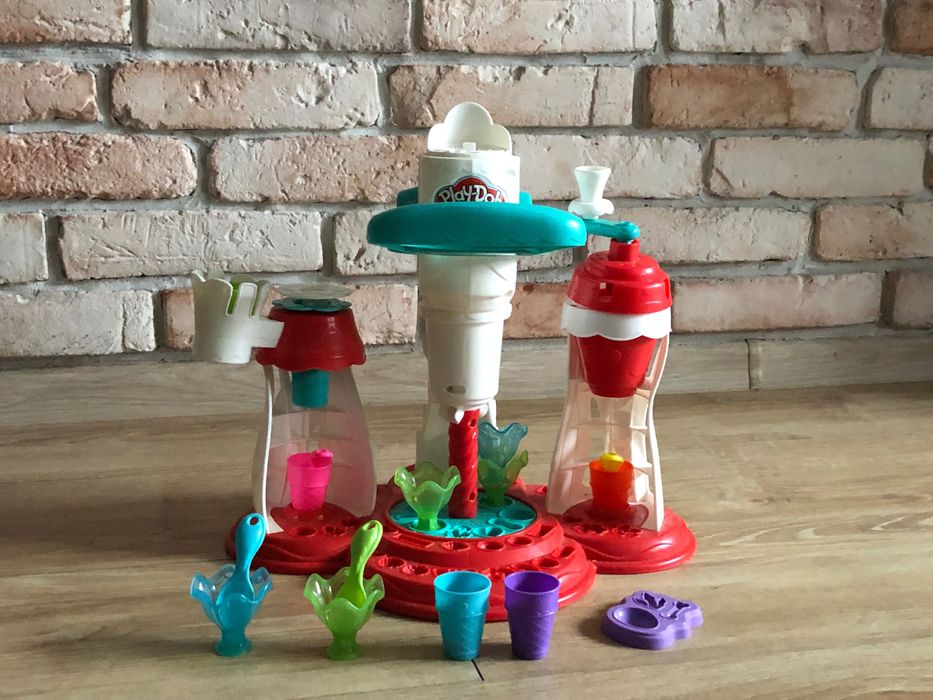 Play doh lodziarnia fabryka lodów