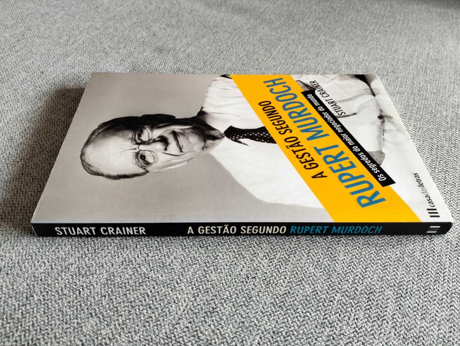 Livro "A gestão segundo Rupert Murdoch" de Stuart Crainer