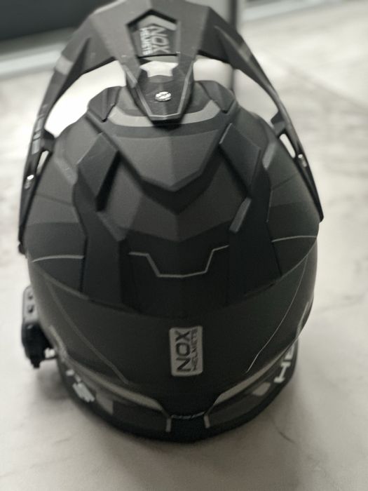 Kask motocyklowy NOX N312 plus DODATKI