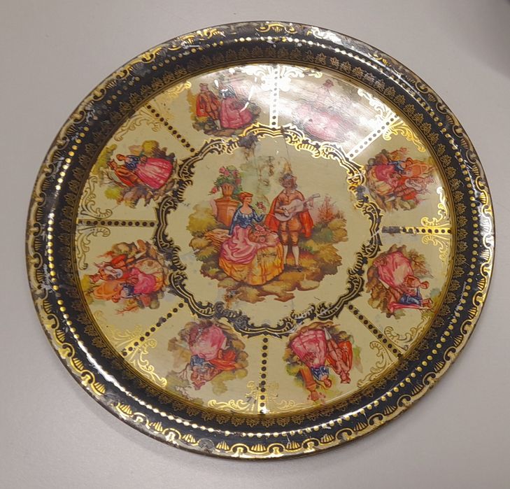 Bandeja de metal