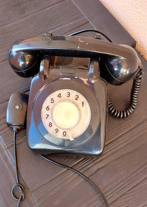 Telefone antigo de rotação