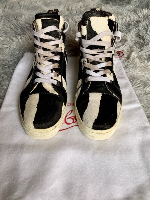 Sapatilha  Christian Louboutin pony hair