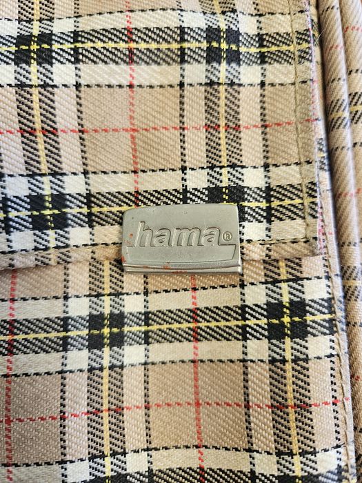 Вінтажна сумка для ноутбука Hama (клітинка) — Retro Style
