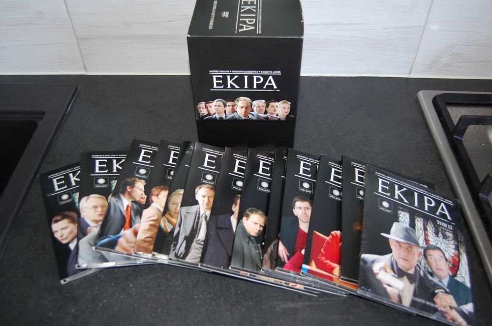 Ekipa - box 13 płyt DVD -stan bardzo dobry