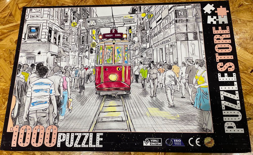 Puzzle 1000 elementów